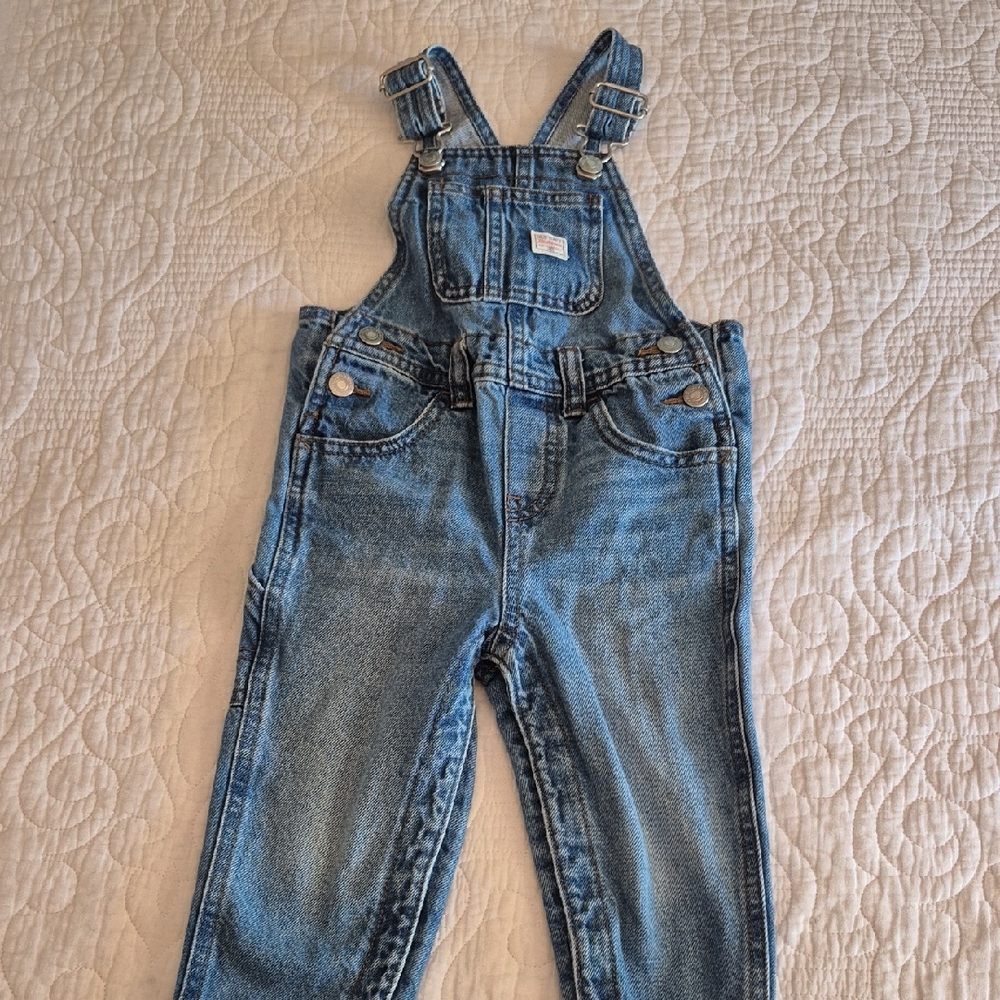 Old Navy Blue Denim Overalls for Kids